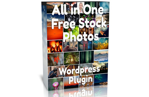 Product picture All-In-One Free Stock Photos Wordpress Plugin PLR MRR
